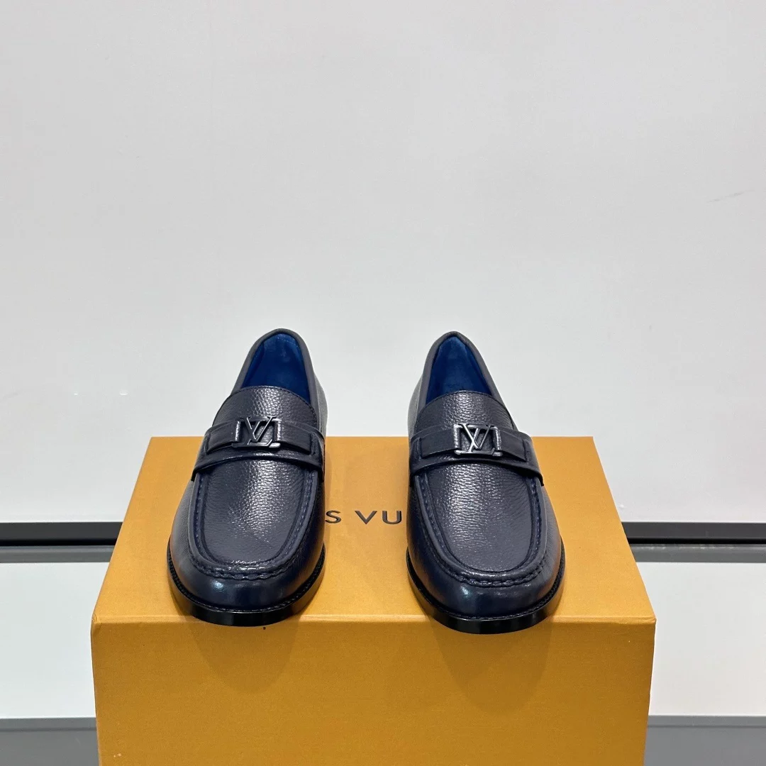 MAJOR LOAFERS IN NAVY BLUE – VL052