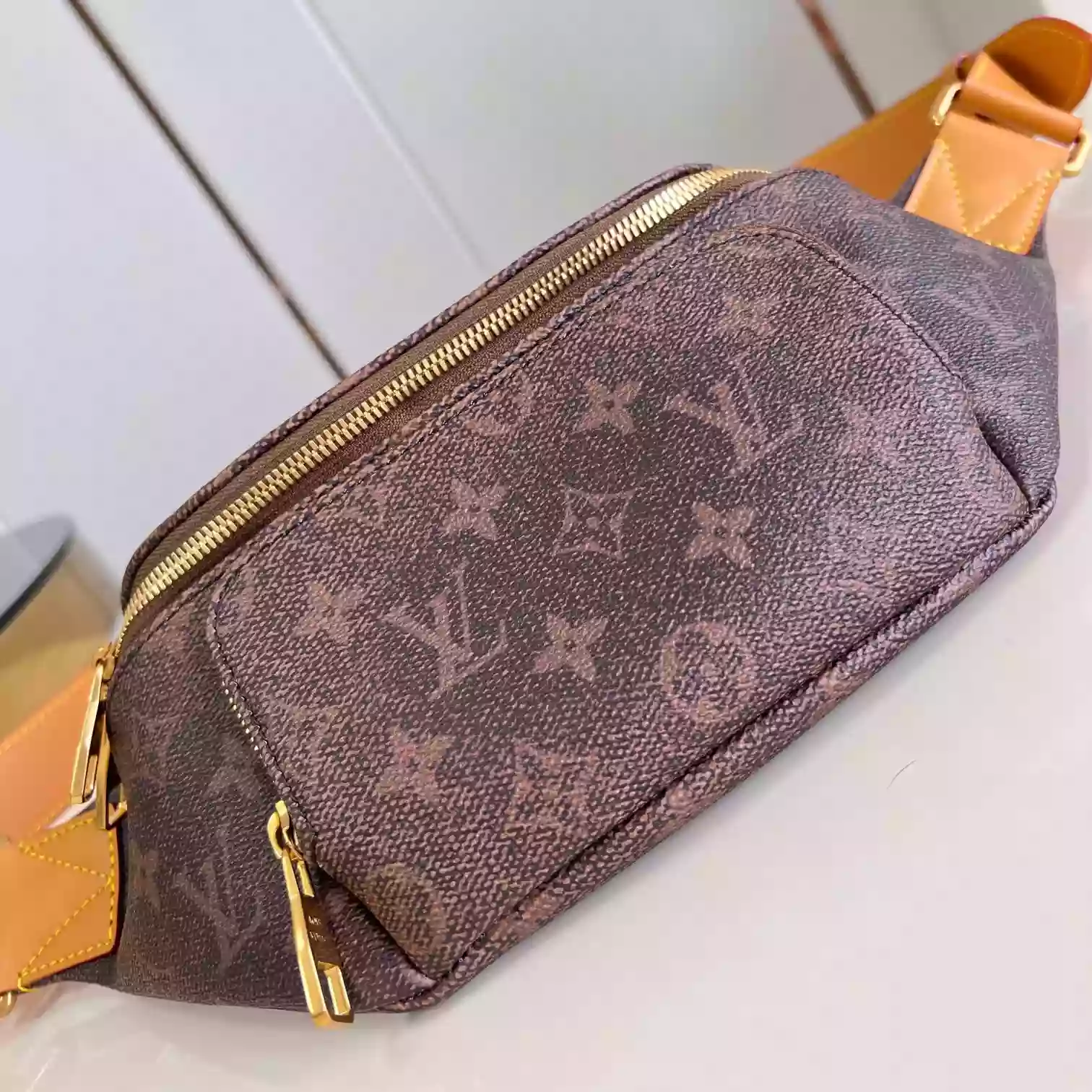 Rush Bumbag Brown Monogram Dust Canvas M11539 – LW223