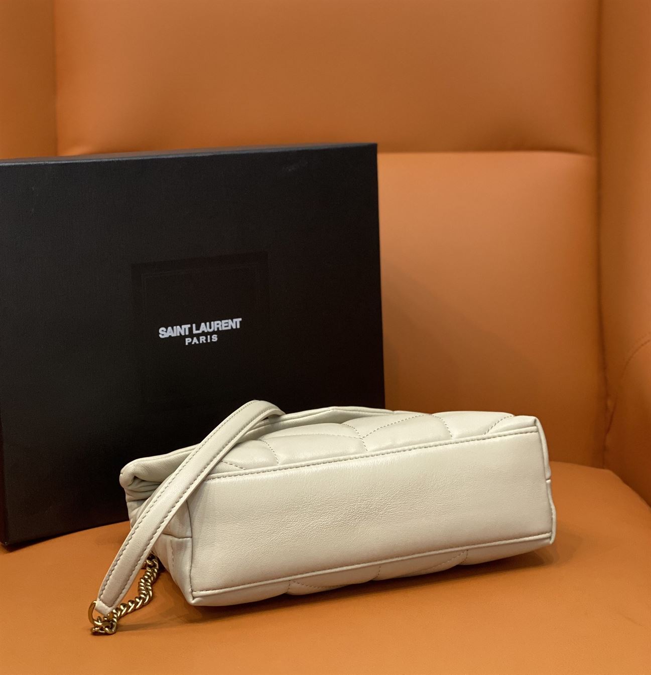 YSL PUFFER TOY BAG IN QUILTED LAMBSKIN – YB068