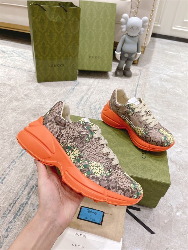 GUCCI PINEAPPLE MEN’S RHYTON SNEAKER – GCC107