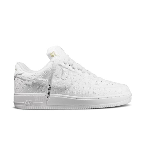 NIKE AIR FORCE 1 LOUIS VUITTON TRIPLE WHITE – LVS109