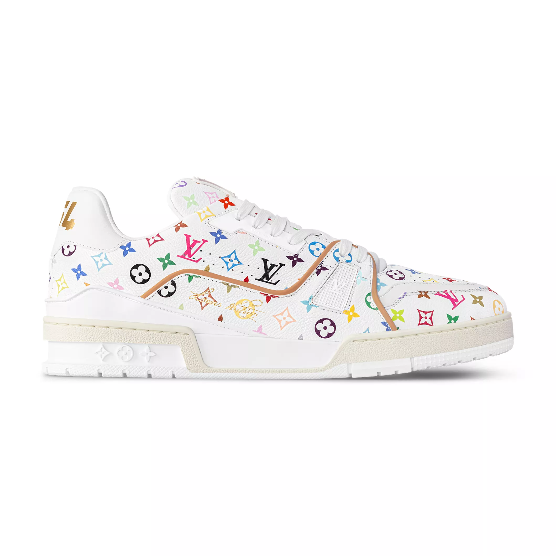 LV x TM LV TRAINER SNEAKER IN WHITE – LVS239