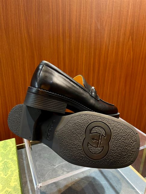 GUCCI LOAFER CHAIN BLACK – GL017