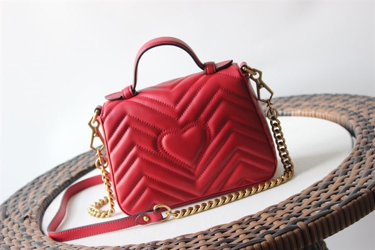 GUCCI GG MARMONT MINI TOP HANDLE BAG – GB84