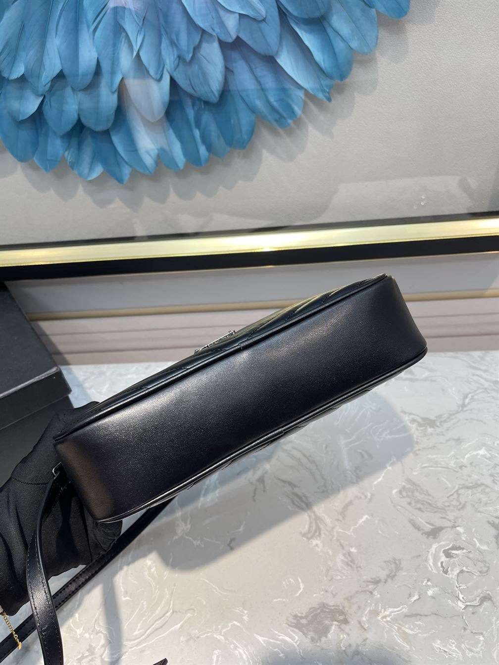 YSL LOU CAMERA BAG IN QUILTED LEATHER – YB049