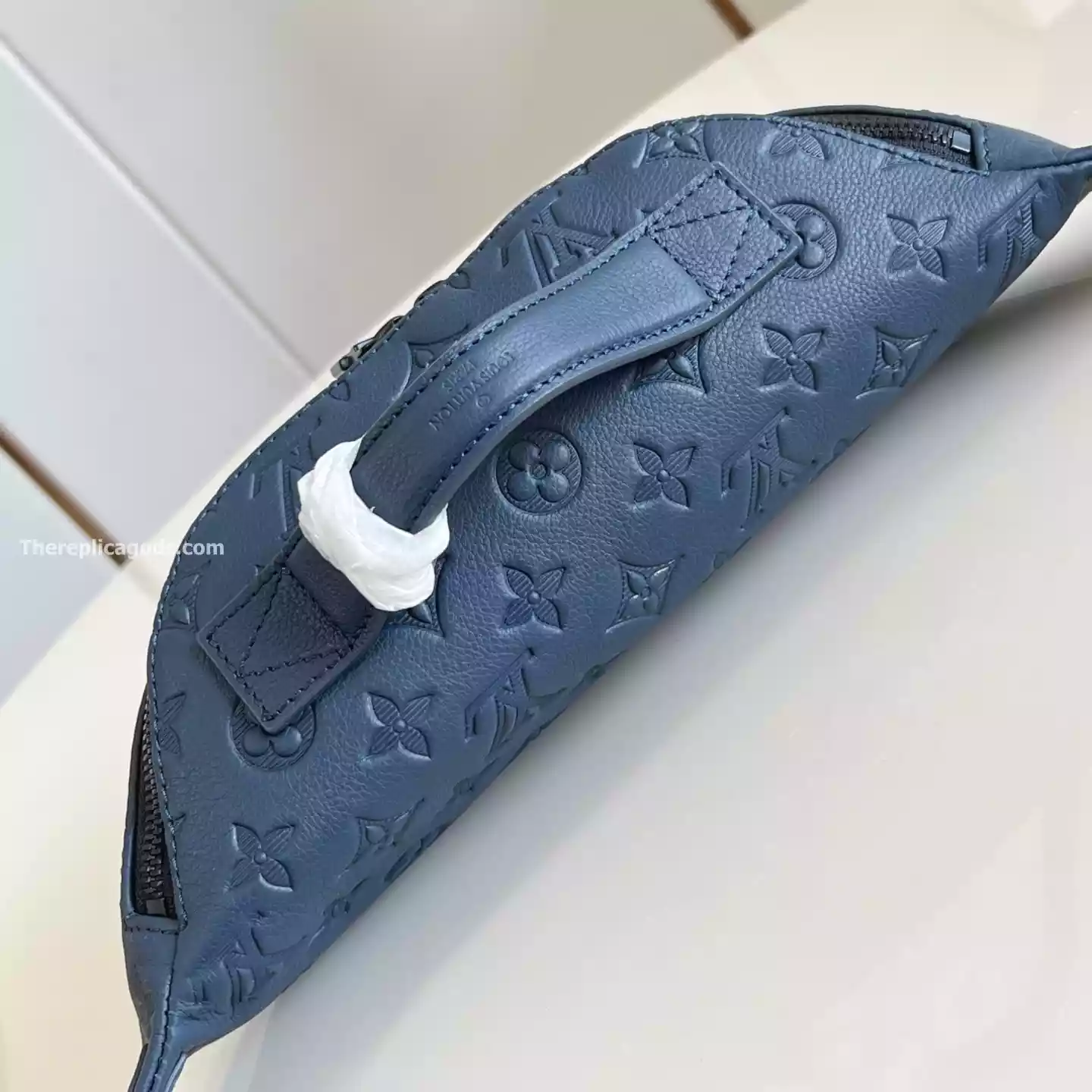 RUSH BUMBAG NAVY BLUE MONOGRAM SHADOW – LW304