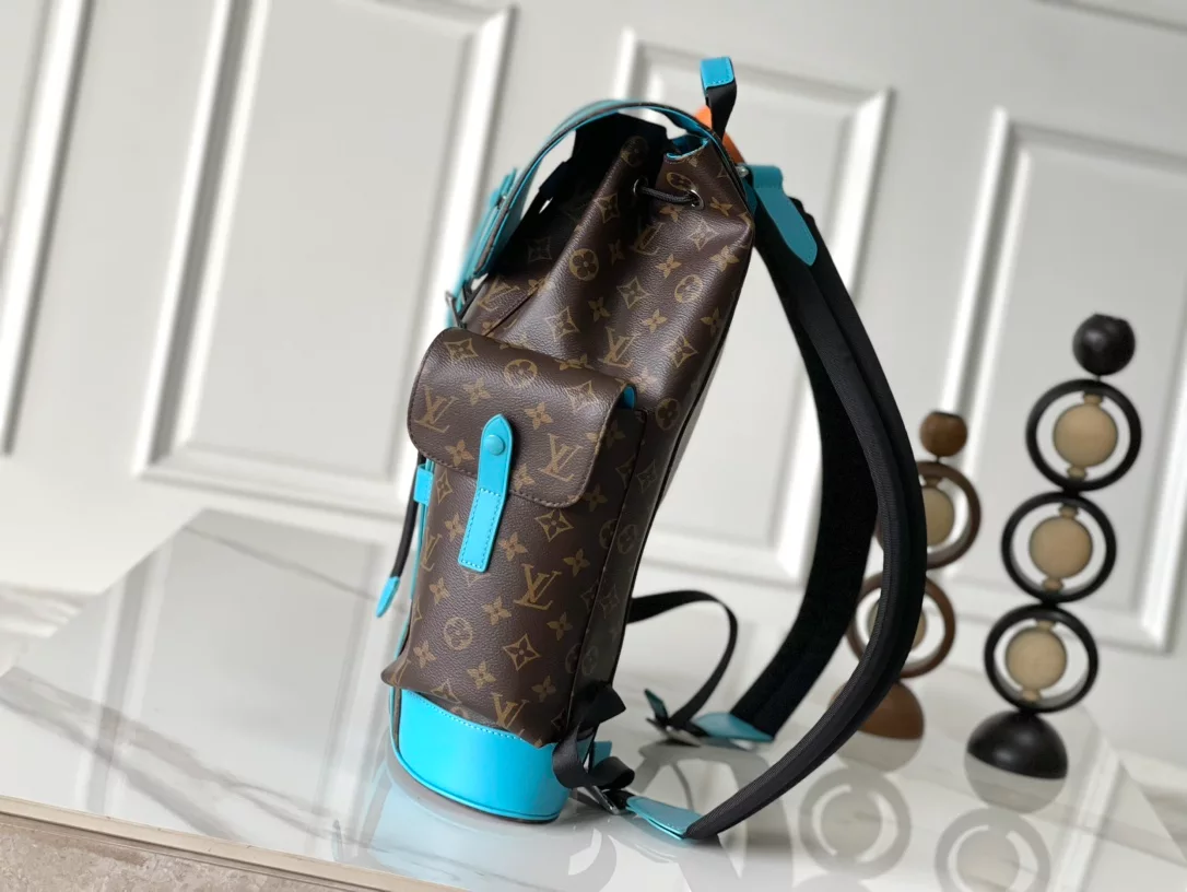 Christopher MM Backpack in Monogram Macassar Canvas – LW157