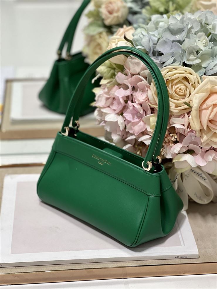 DIOR SMALL DIOR KEY BAG GREEN – DOB023