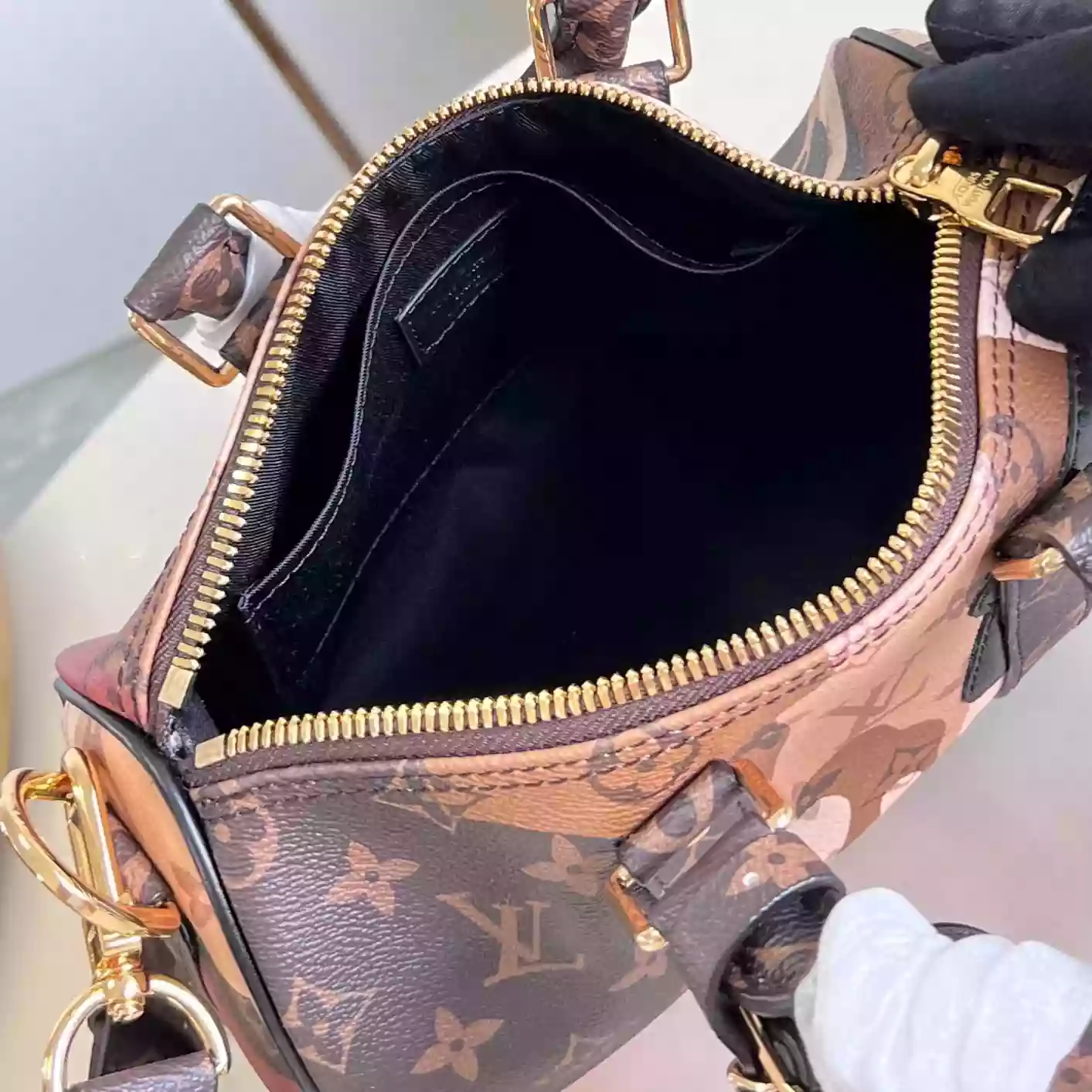 Keepall Bandoulière 25 Bag Brown M46678 – LW254