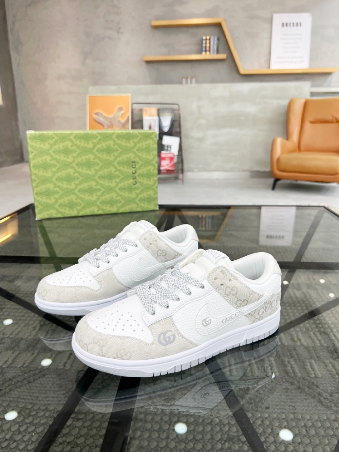 Gucci White Beige Sneaker – GCC160