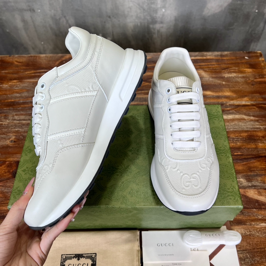 Gucci White Mid Sneaker – GCC165