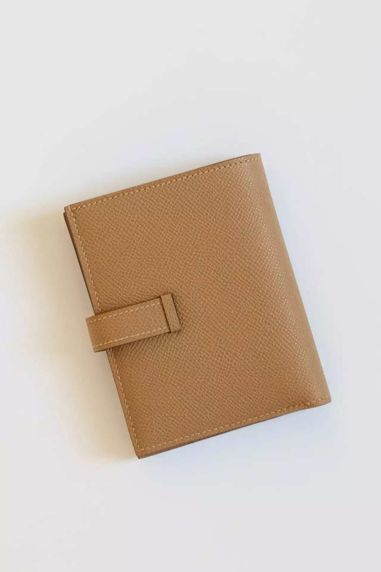 Hermes Bearn Compact Handmade Wallet in Chai Epsom Calfskin – HW151