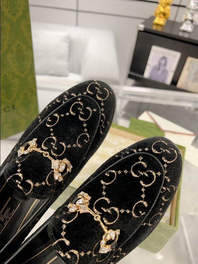 Gucci Horsebit Princetown Black Leather Loafer – GL074