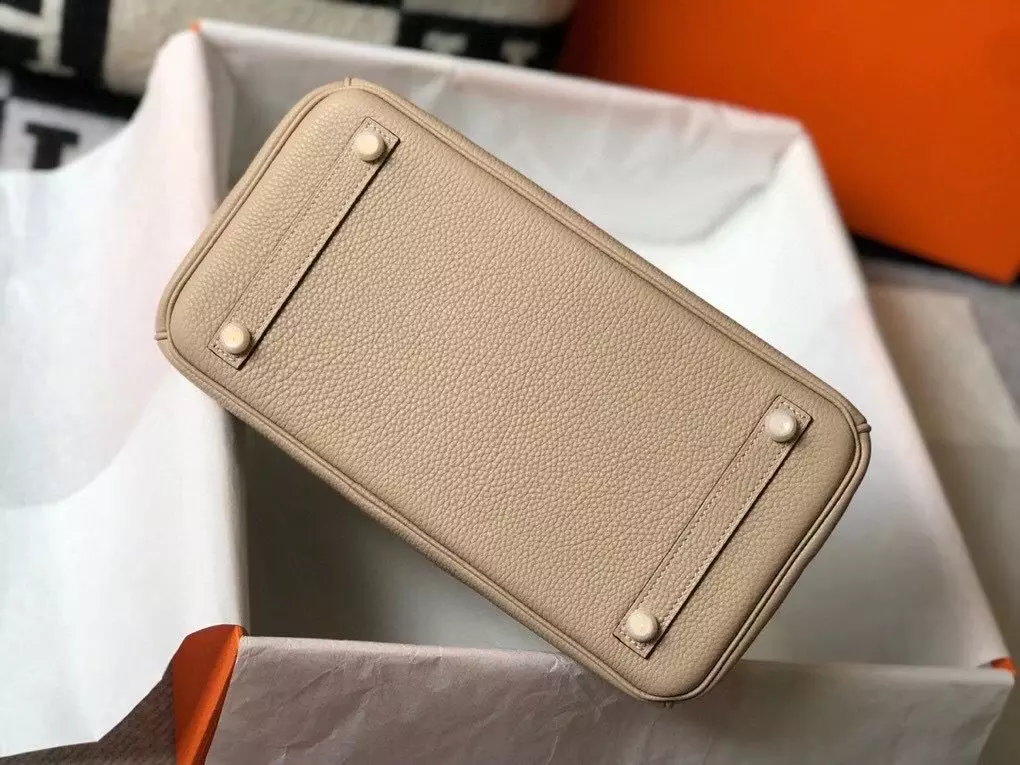 Hermes Birkin 30cm Bag In Trench Clemence Leather GHW – HW024