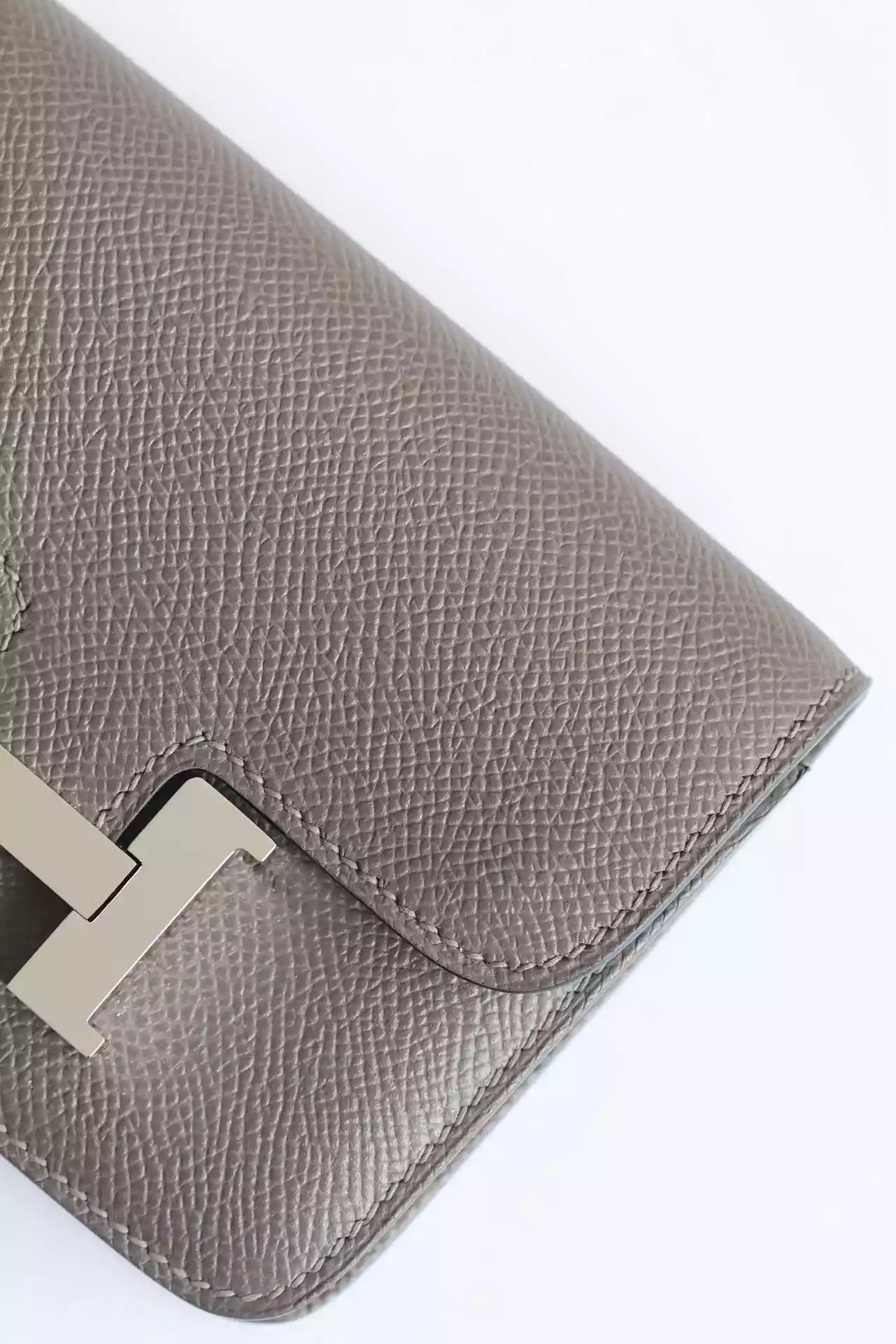Hermes Constance Slim Wallet in Etain Epsom Calfskin – HW159