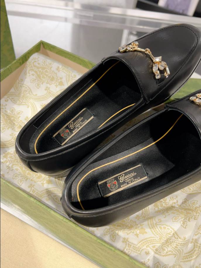 Gucci Jordaan Black Loafer – GL066