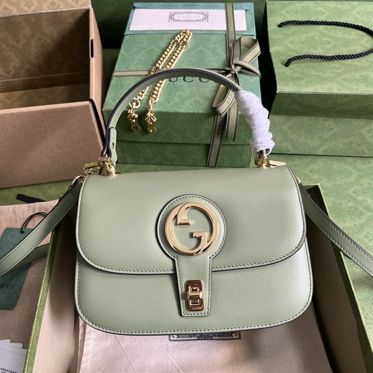 GUCCI BLONDIE TOP HANDLE LIGHT GREEN BAG – GB08