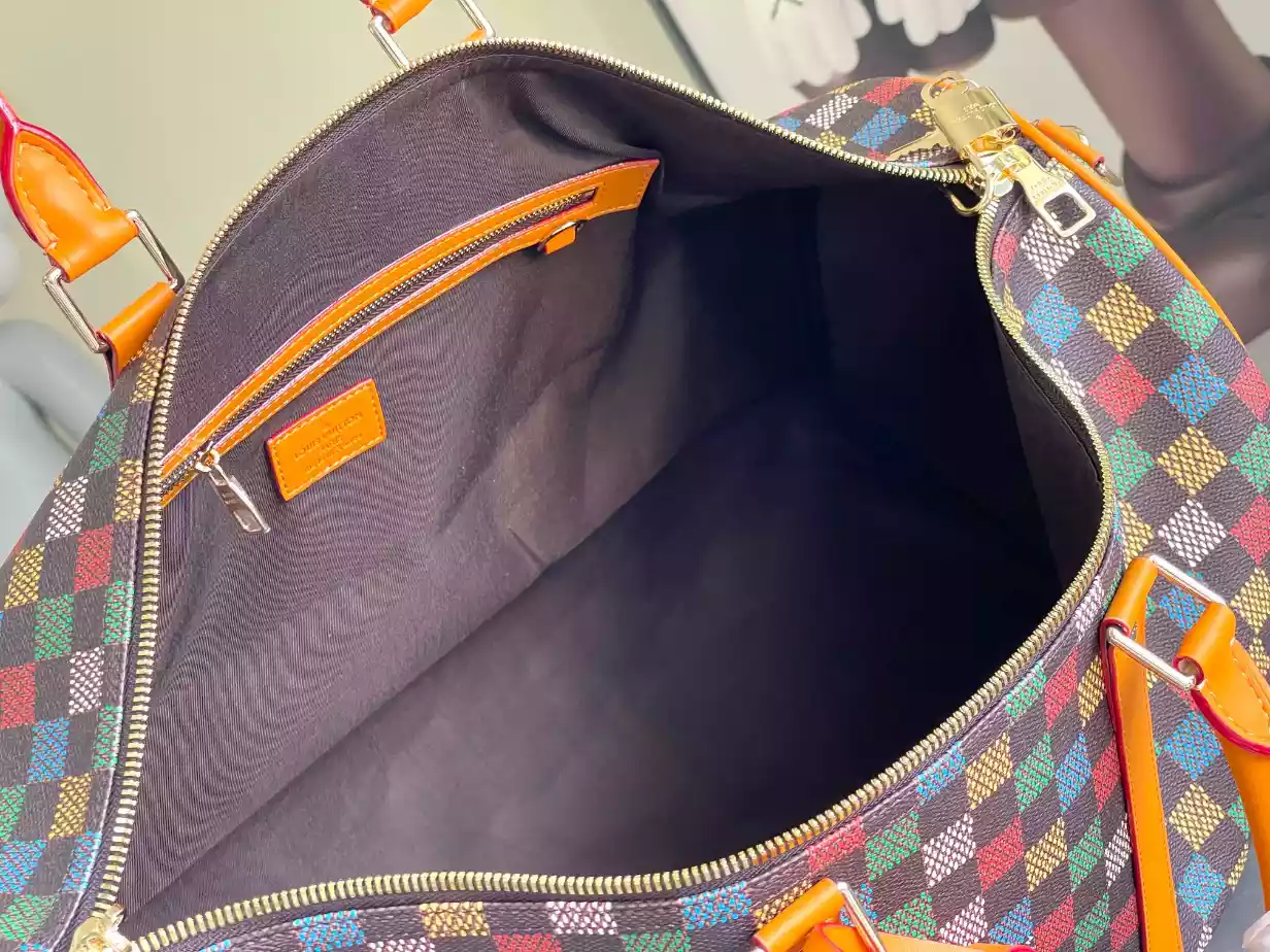 Louis Vuitton Keepall Bandoulière 50 Damier Ebene Canvas – LW203