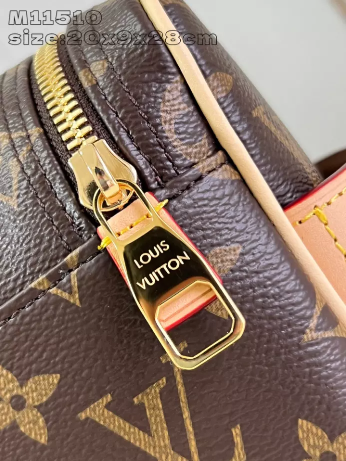 Louis Vuitton Toiletry Bag Brown Monogram Eclipse Canvas – LW150