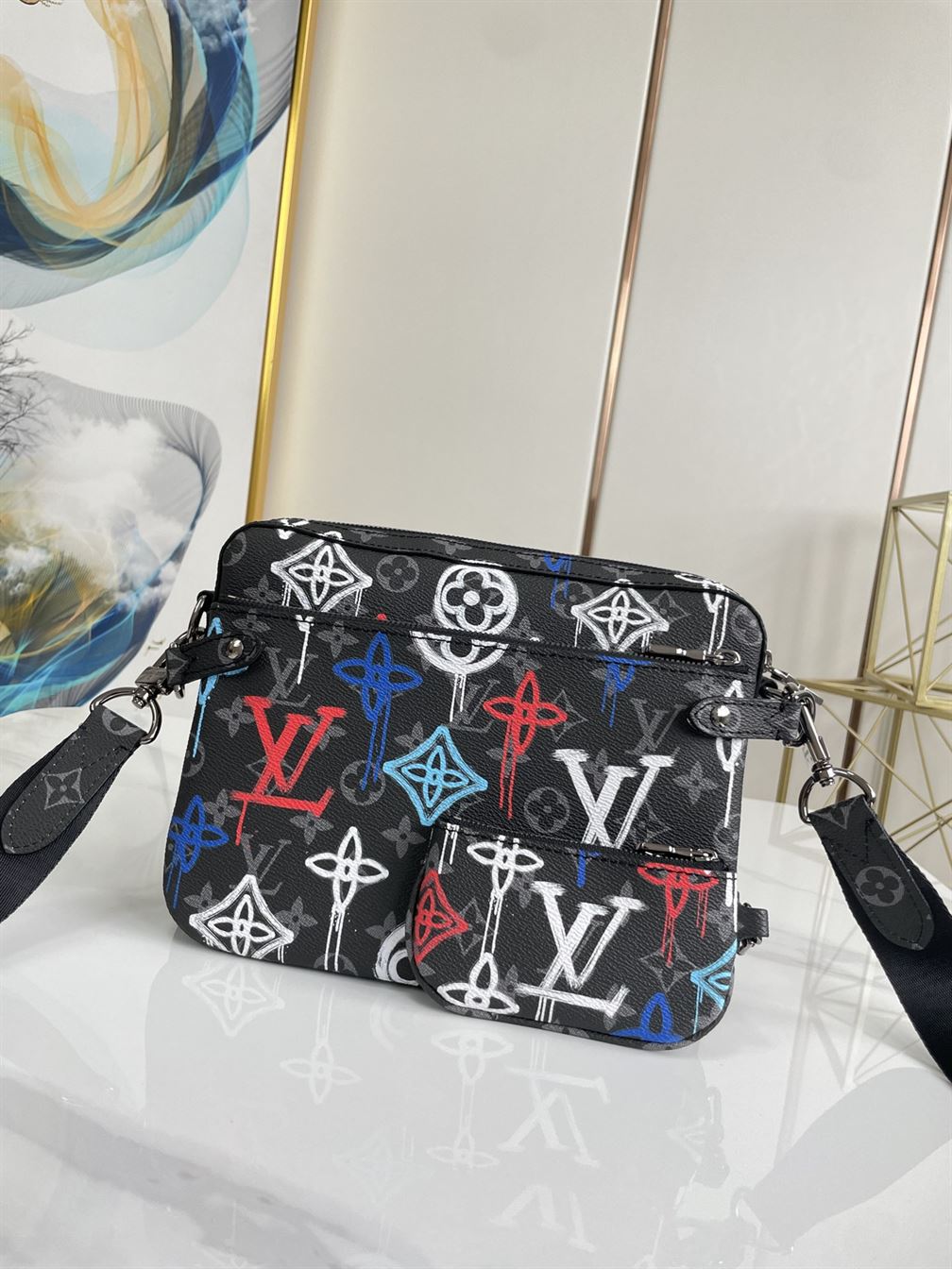 LOUIS VUITTON TRIO MESSENGER BAG –  LVB066