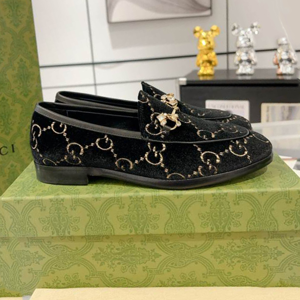 Gucci Horsebit Princetown Black Leather Loafer – GL074
