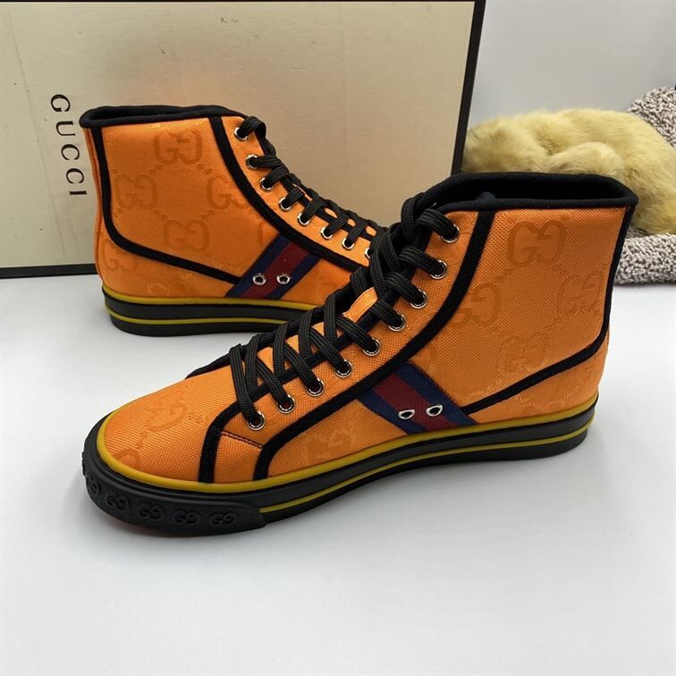 GUCCI OFF THE GRID HIGH TOP ORANGE – GCC049