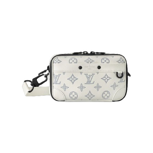 Louis Vuitton Alpha Wearable Wallet White Bag – LW138