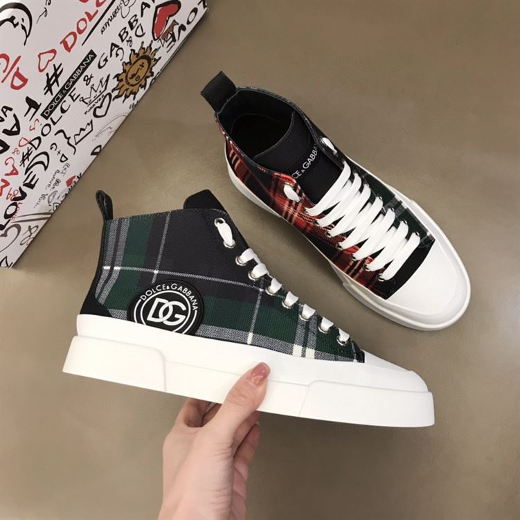 DOLCE & GABBANA PORTOFINO LIGHT MID-TOP SNEAKERS – DG006