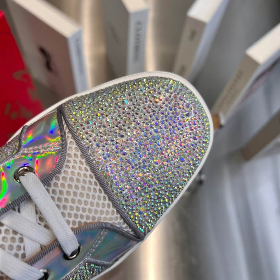 Christian Louboutin Silver Stones Sneaker – CLS056