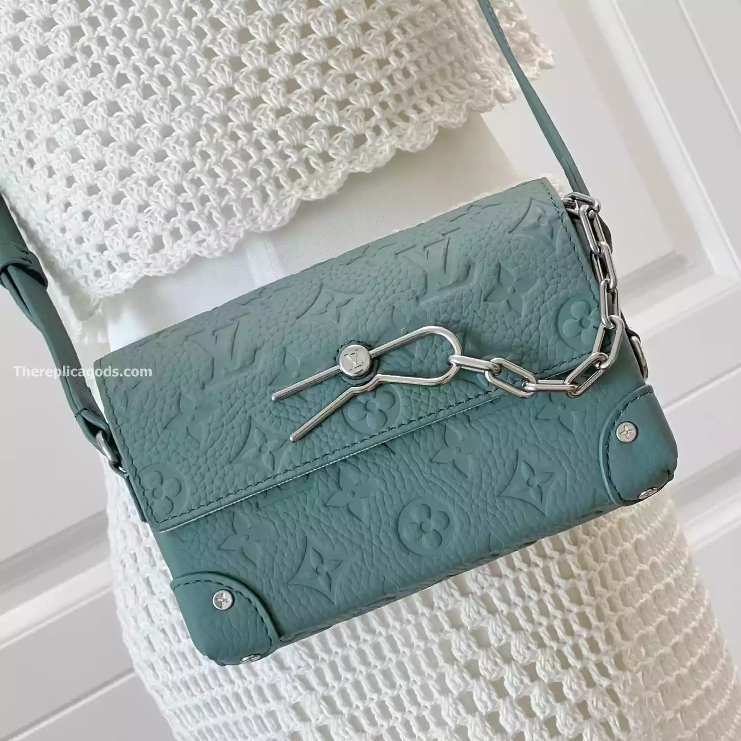 STEAMER BAG MISTY LAKE TAURILLON MONOGRAM – LW311