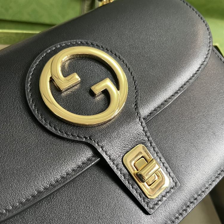 GUCCI BLONDIE TOP HANDLE BLACK BAG – GB06