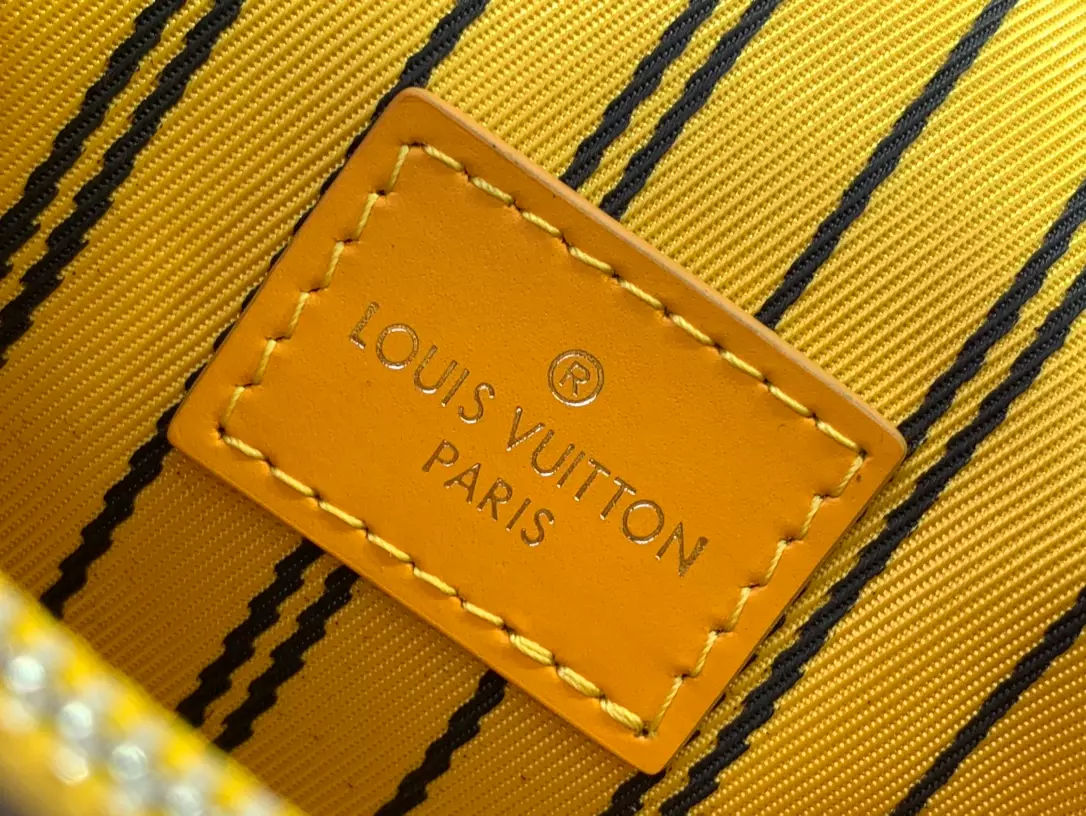 Louis Vuitton Steamer Wearable Wallet Yellow Safran Monogram Macassar – LW146