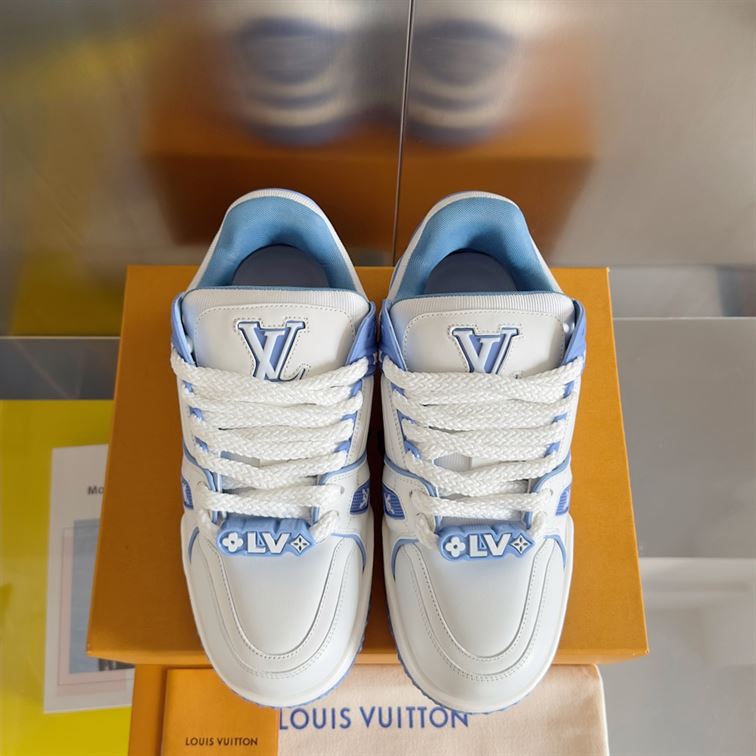 LOUIS VUITTON LV TRAINER MAXI SNEAKER CIEL – LVS200