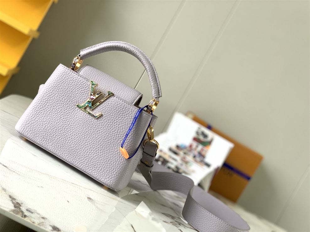 LOUIS VUITTON CAPUCINES MINI Light Purple – LW048