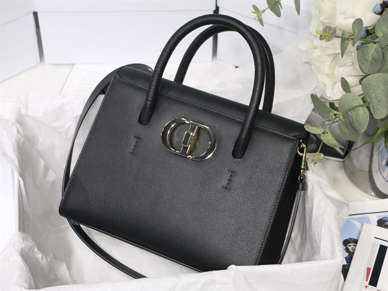 DIOR ST-HONORE TOTE BAG BLACK – DOB082