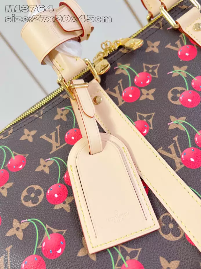 X TAKASHI MURAKAMI KEEPALL BANDOULIERE 45 BAG M13764 – LW355