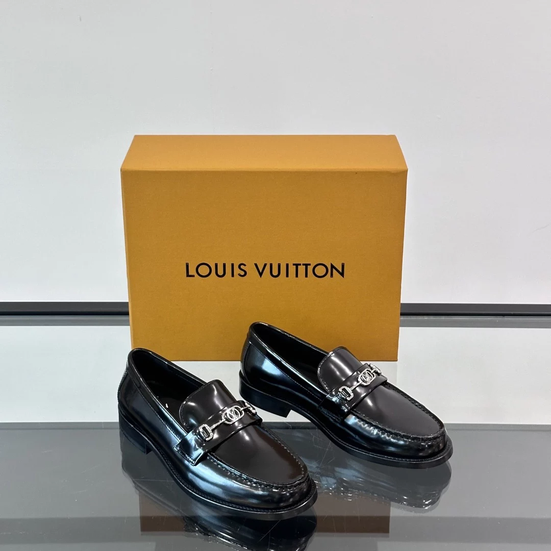 MAJOR LOAFERS BLACK LEATHER – VL038