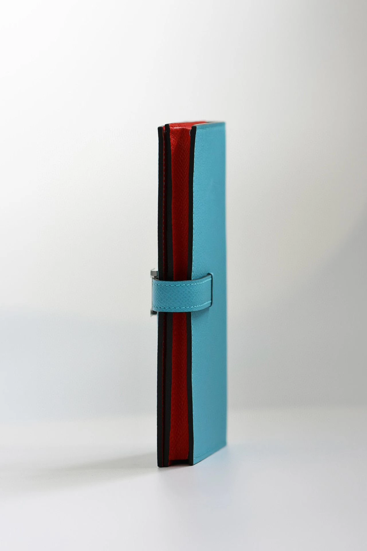 Hermes Bearn Verso Long Wallet in Blue du Nord Epsom Calfskin – HW156