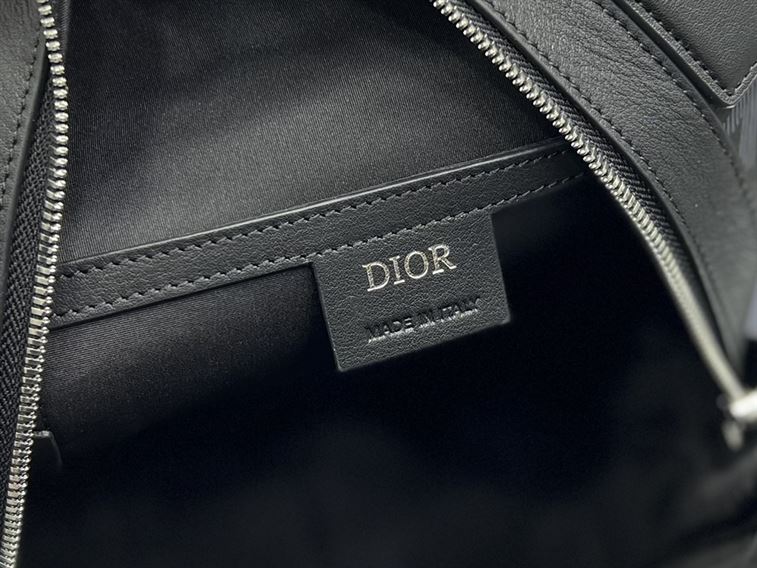 DIOR MINI RIDER SLING BAG BLACK CD DIAMOND CANVAS – DIO008