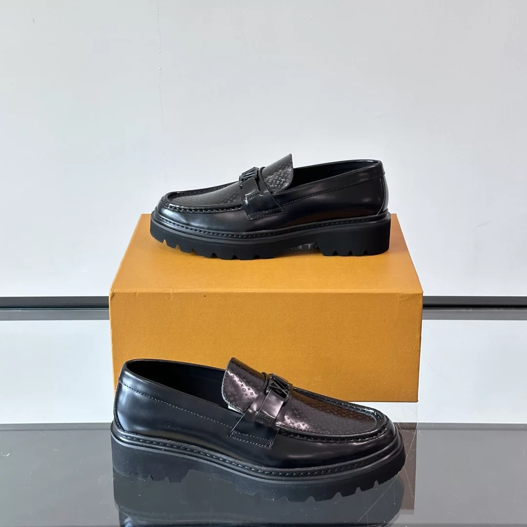 MAJOR LOAFERS BLACK LEATHER – VL046