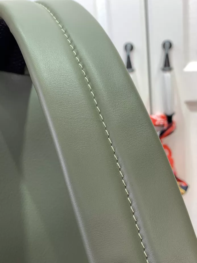 Louis Vuitton Discovery PM Backpack Olive Green Monogram Shadow Leather – LW148