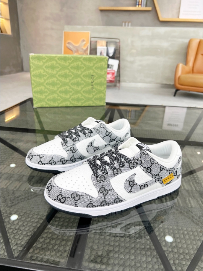 Gucci White Black Sneaker – GCC159