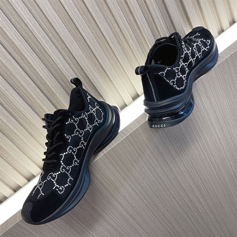 GUCCI RUN GG CRYSTAL SNEAKER – GCC012