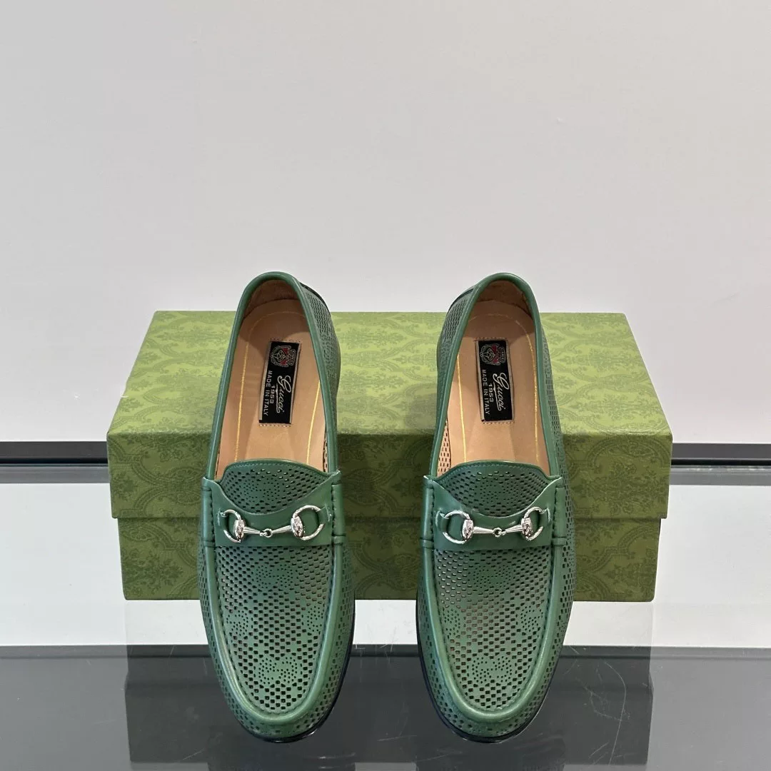 HORSEBIT 1953 LOAFERS IN GREEN – GL092