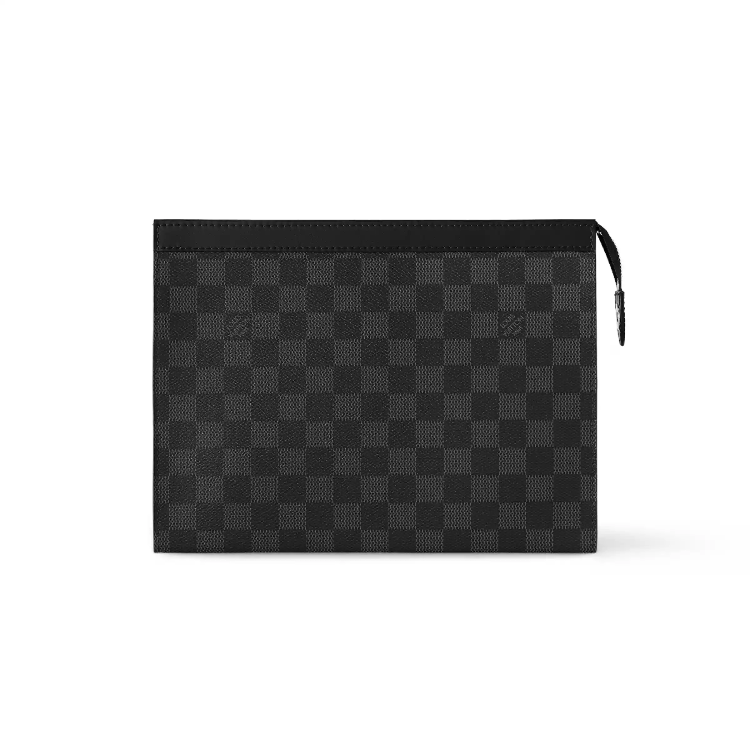 POCHETTE VOYAGE DAMIER GRAPHITE CANVAS M41696 – LW410