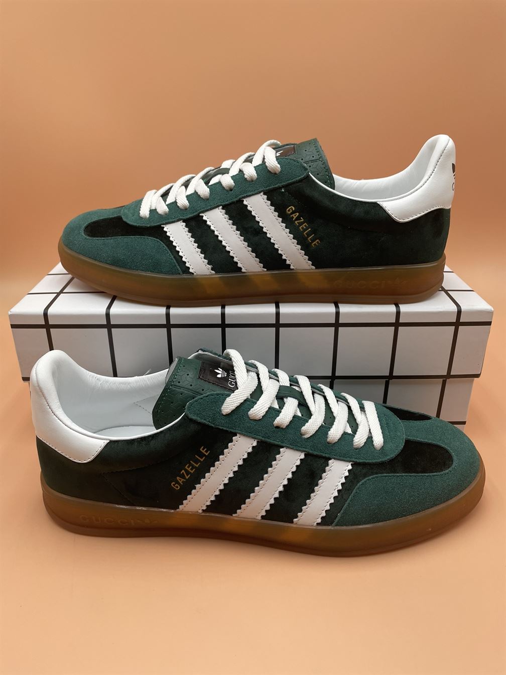 GUCCI X ADIDAS MENS GAZELLE SNEAKER – GCC021
