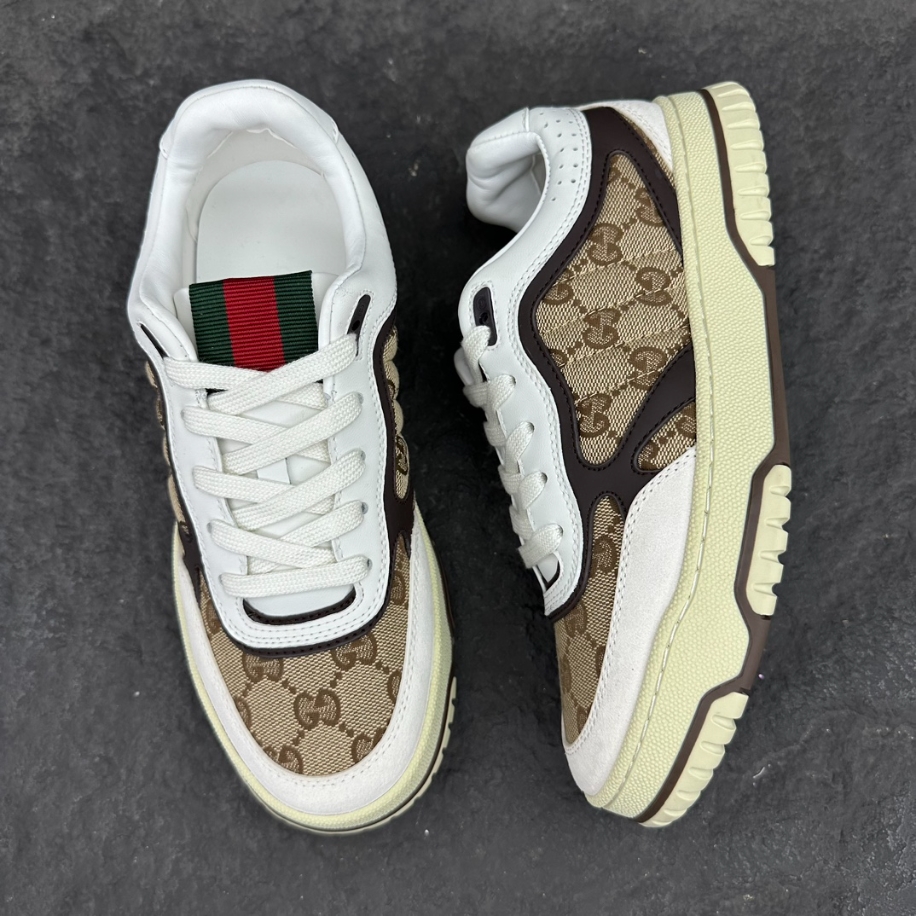 Gucci Re-Web Sneaker ‘GG Canvas – Beige Ebony’ – GCC157