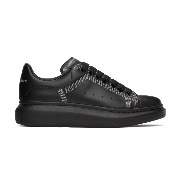 ALEXANDER MCQUEEN OVERSIZED LEATHER SNEAKERS – ALD018