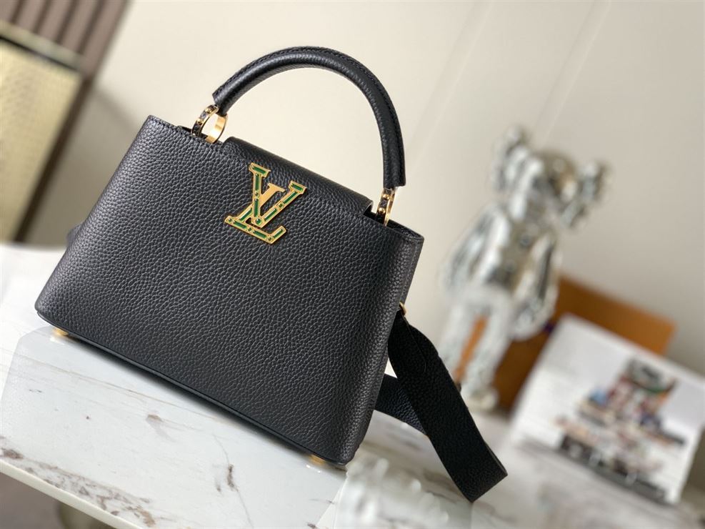 LOUIS VUITTON CAPUCINES BB Black – LW042
