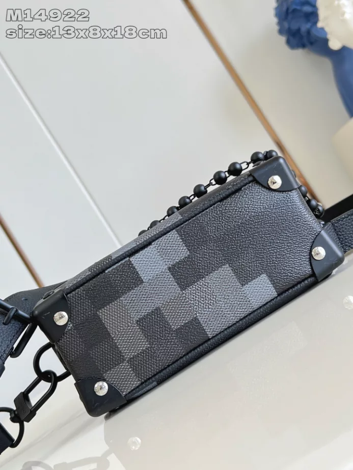 MINI SOFT TRUNK BAG BLACK DAMOFLAGE BLACK CANVAS M14922 – LW415